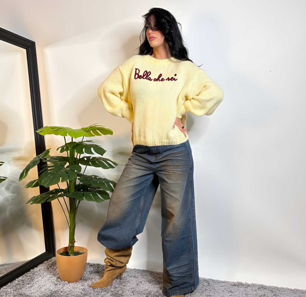 Maglione Soft Yellow