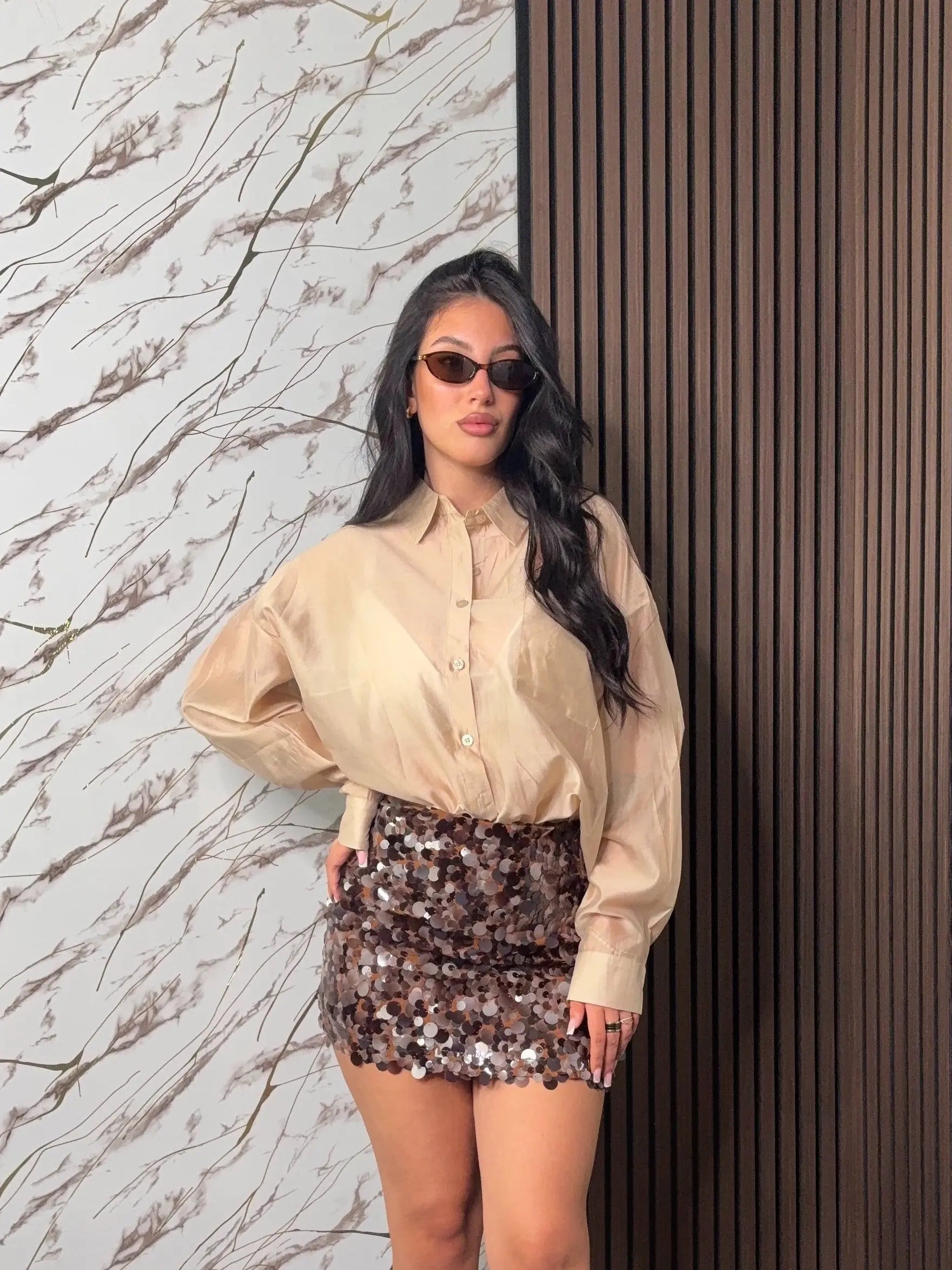 Camicia “Como” – Oversize in Cotone Leggero Effetto Voile