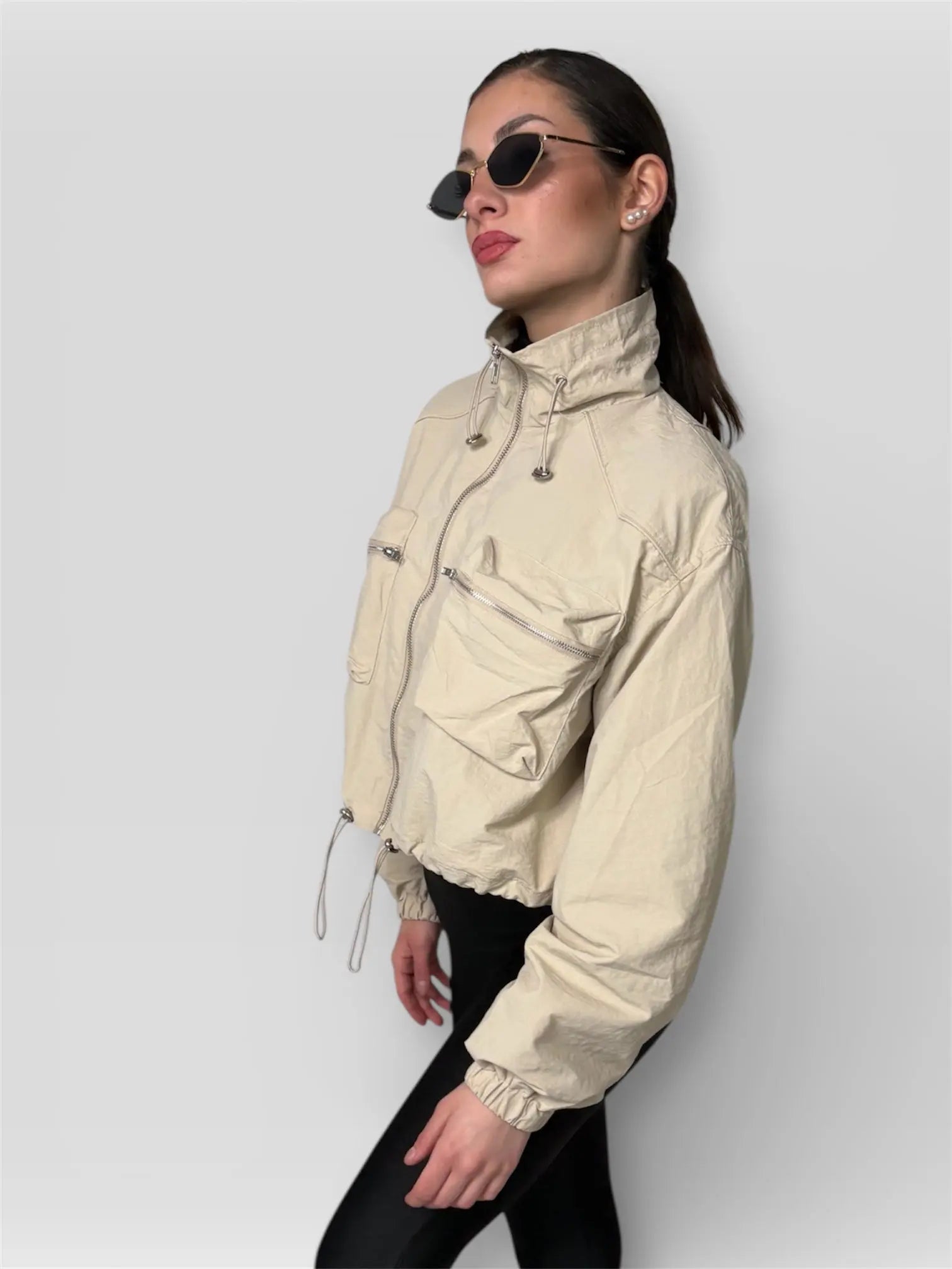 Giacca Utility Sand