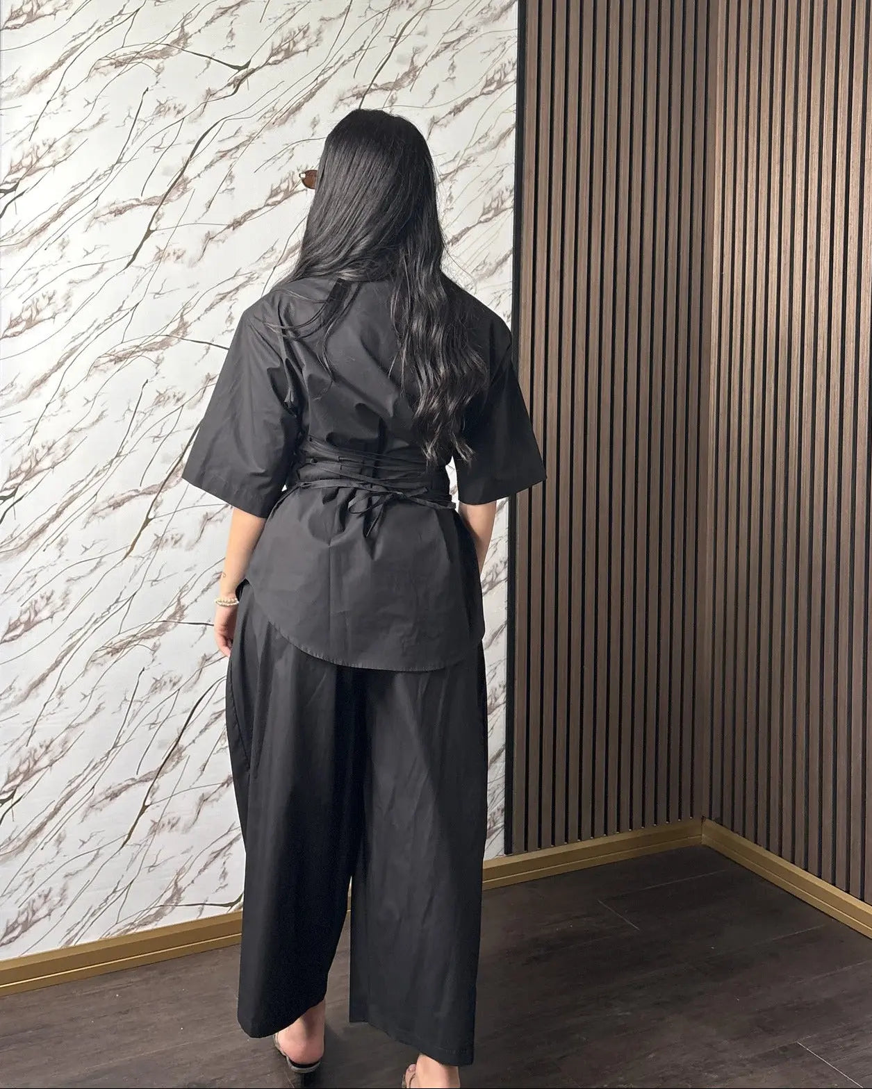 Completo Coordinato “Milano” – Camicia e Pantalone Palazzo