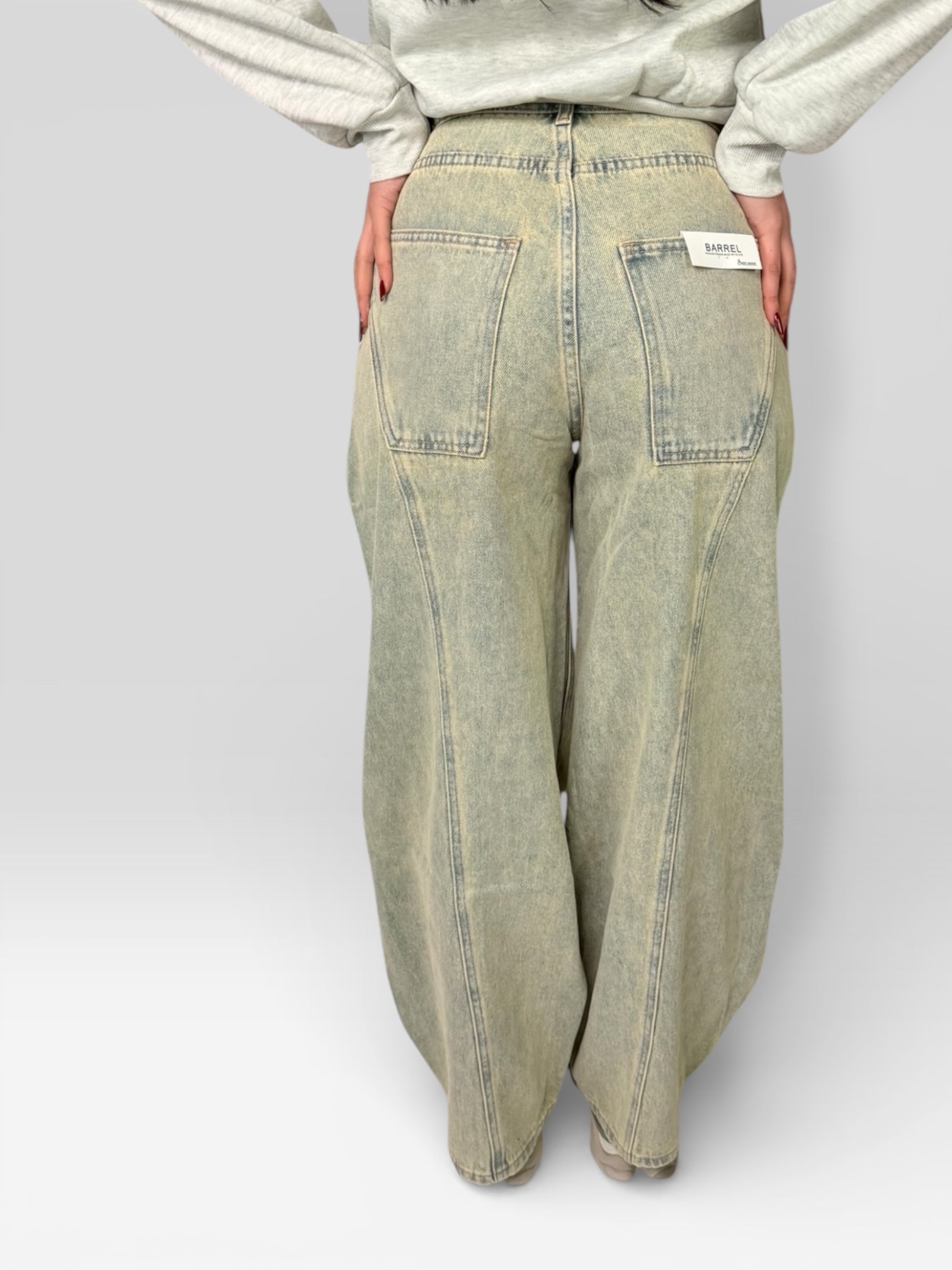 Jeans Washed Balloon