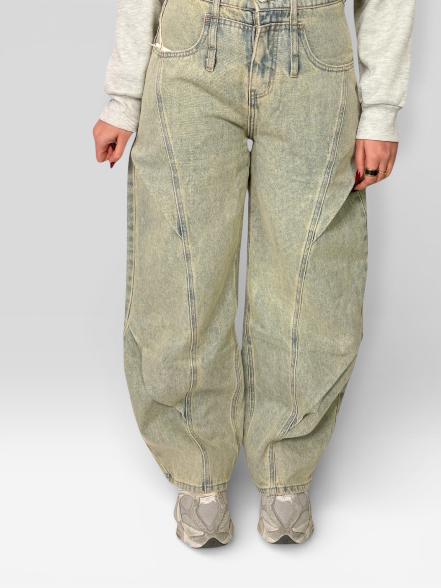 Jeans Washed Balloon