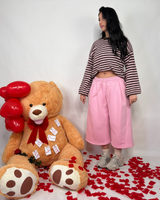 Pantalone Bermuda Vita Alta