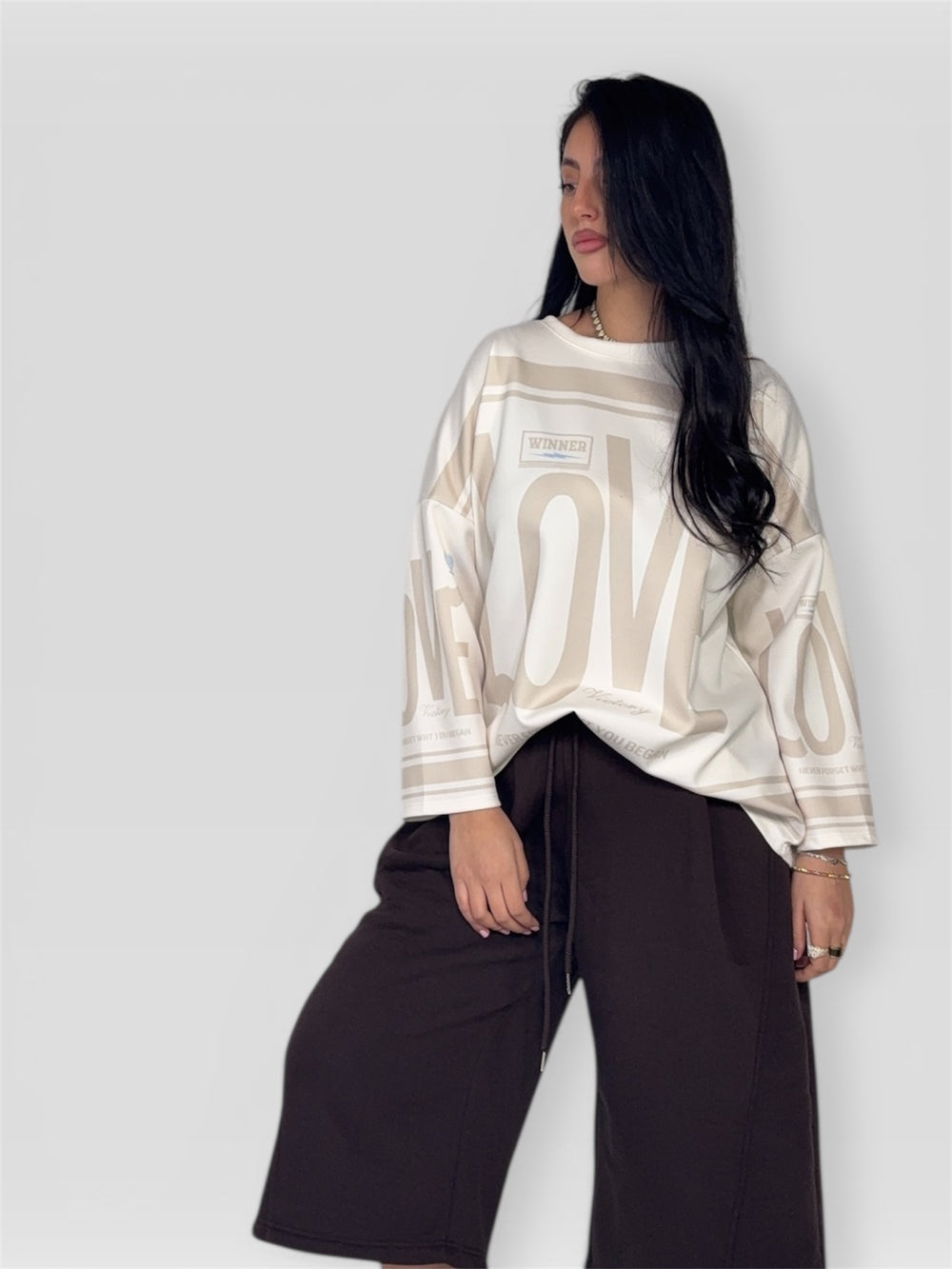 Maglia Love Oversize