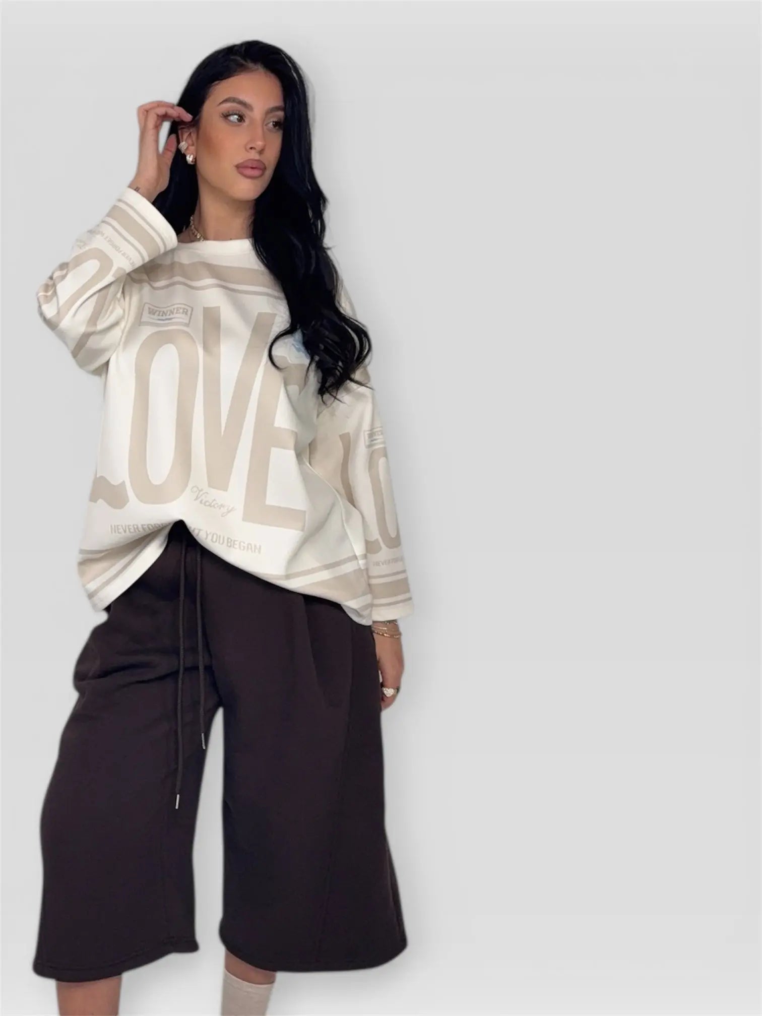 Maglia Love Oversize