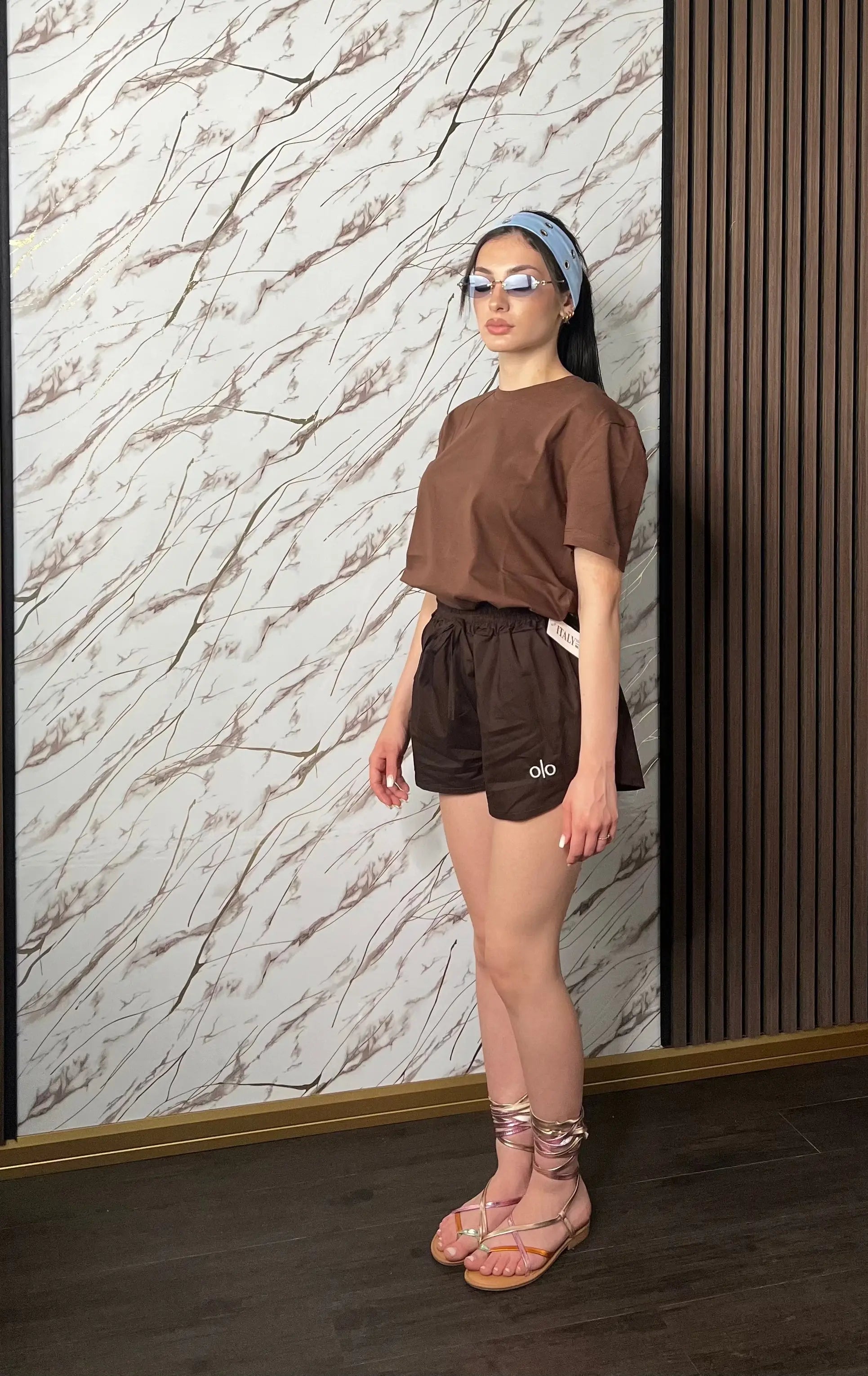 Shorts Donna Boxer Cotone | Pantaloncini Vita Alta Estate