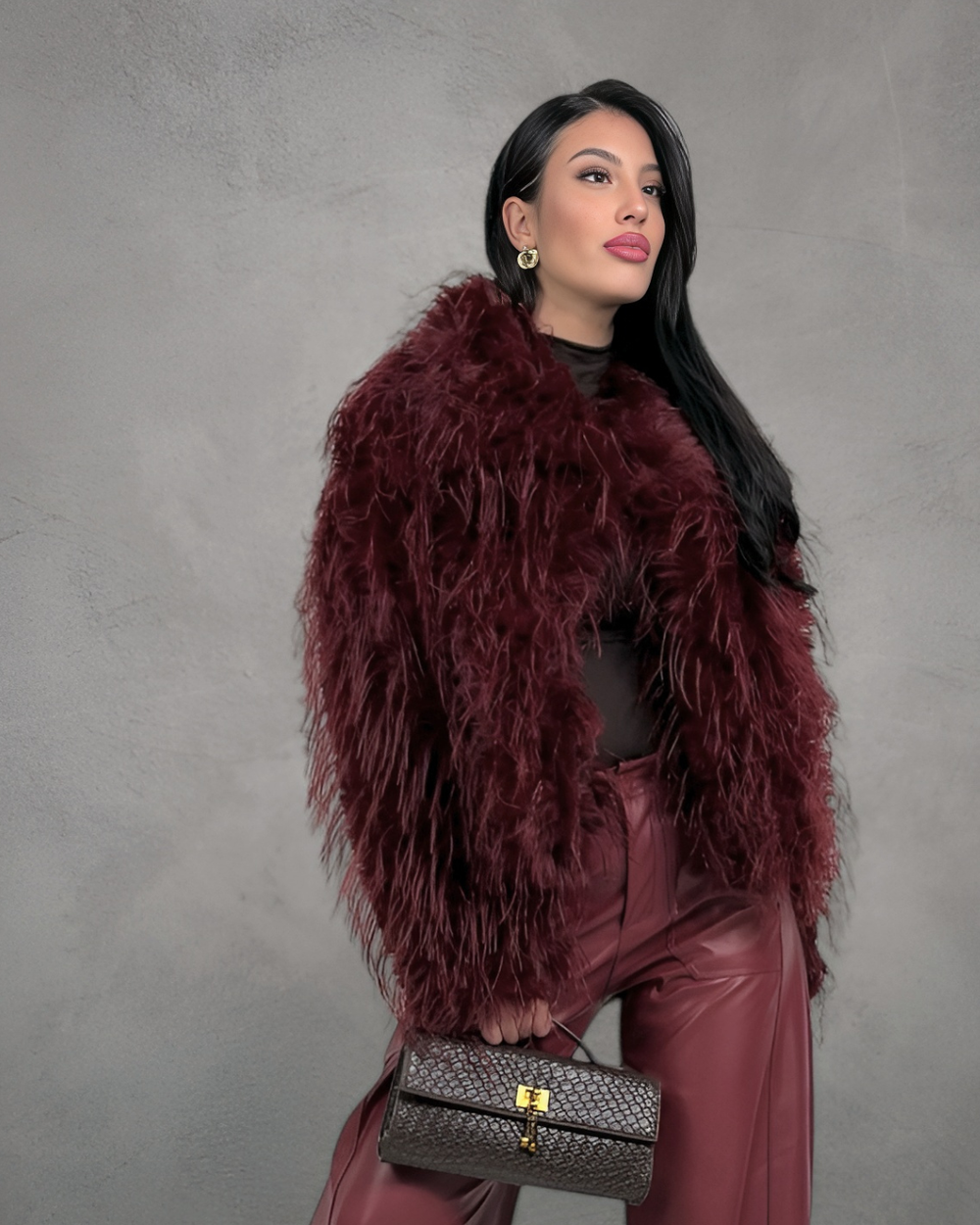 Red Mongolian Fur