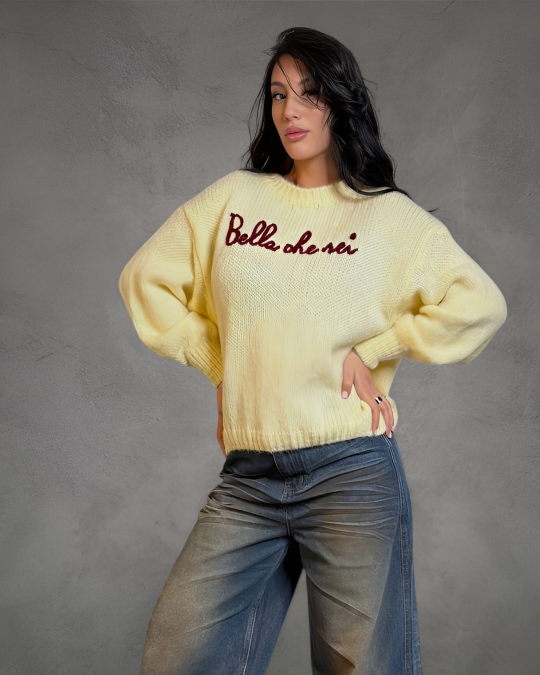 Maglione Soft Yellow