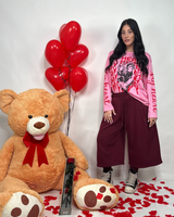 Pantalone Bermuda Vita Alta